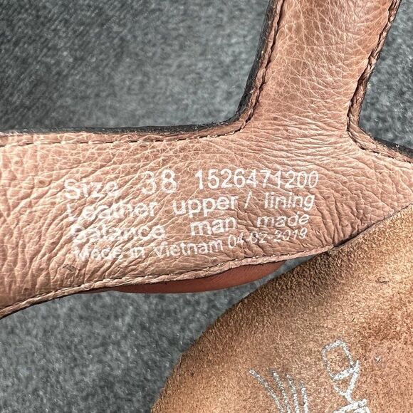 Dansko Veruca Gladiator Sandals Women's Size 8 Black Leather Strappy Comfort - Picture 13 of 13